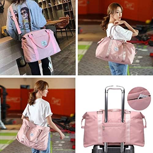 Womens travel bags, weekender carry on for women, sports gym Bag, workout duffel bag, overnight shoulder Bag, waterproof 7 Womens travel bags, weekender carry on for women, sports gym Bag, workout duffel bag, overnight shoulder Bag, waterproof