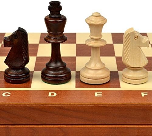 Tournament No. 5 Staunton Chess Set - 19.3"