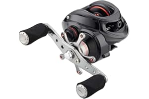 Fishdrops Baitcaster Reel Ultra-Light Baitcasting Fishing Reel, 7.0:1 Gear Ratio, 12.12LB Drag Magnetic Brake, Smooth 11+1BB, Freshwater & Saltwater and Affordable Low Profile Bait Caster Reel