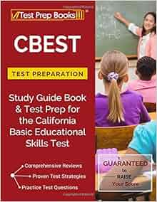 Amazon Com Cbest Test Preparation Study Guide Book