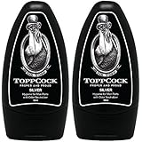 ToppCock Silver Leave-On Hygiene for Man Parts with Odor Neutralizer 90ml (Pack of 2)