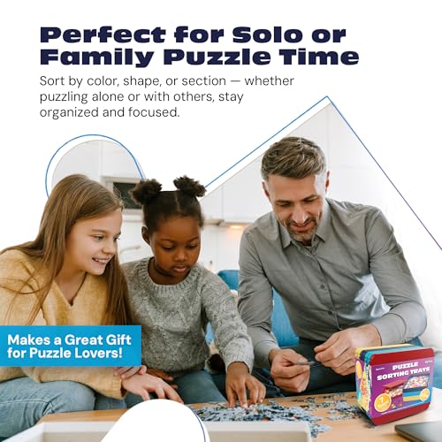 Buffalo Games - Puzzle Sorting Trays - 7 Count (Pack of 1)