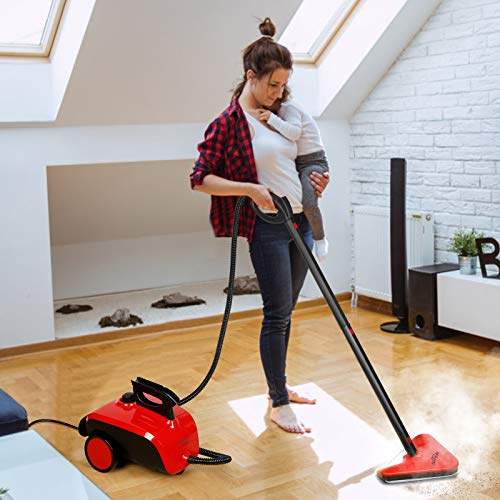 SIMBR Steam Cleaner, 18in1 Multipurpose Steam Mop, 1500W 1.5L
