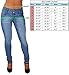 Style G154– Colombian Design, Mid Waist, Butt Lift, Levanta Cola, Skinny Jeans in M. Blue Size 5