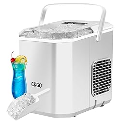 Ice Maker Countertop, 9 Cubes in 6 Mins, 26 lbs per