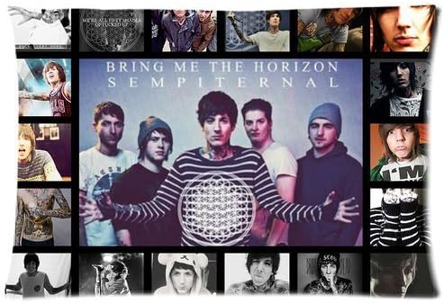 Custom Bring Me the Horizon Pillow Case Cover 20x30 inches MC-415 by Rockclopillowcase
