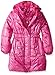 Pink Platinum Girls' Spray Foil Long Puffer Jacket