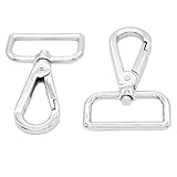 FoRapid Metal Swivel Lobster Clasp Spring Loaded