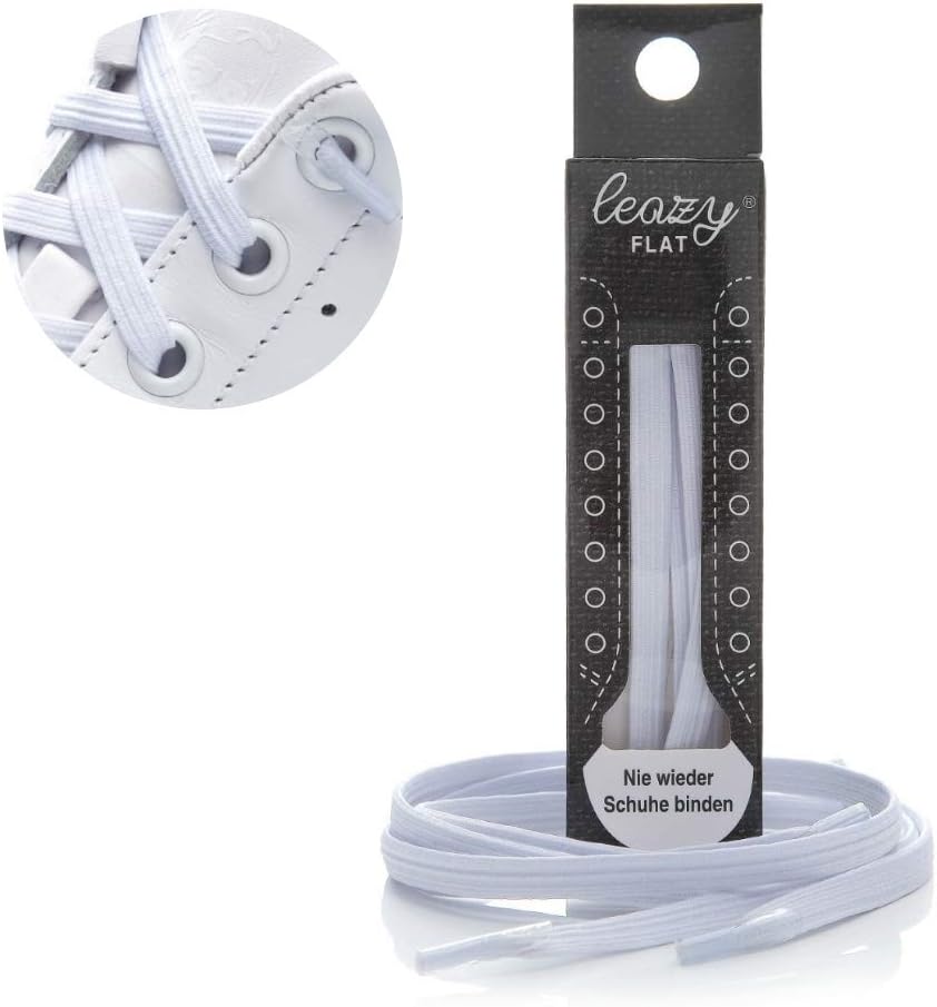 No Tie Shoelaces for Kids and Adults - The Flat Elastic Shoe Laces with Anchor Tip