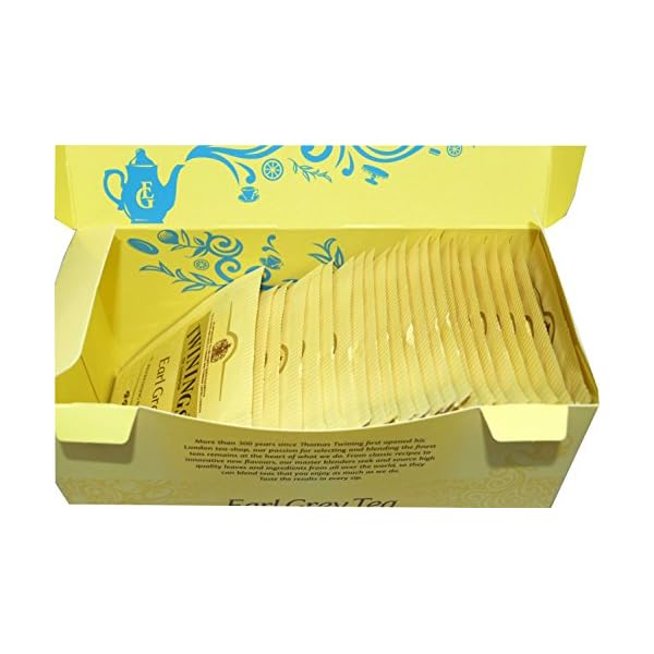 Twinings of London Earl Grey 3 x 25 Teebeutel Aromatisierter Schwarztee – Bild 5