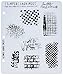 Stampers Anonymous CMS-075 Tim Holtz Cling Rubber Stamp Set, Ultimate Grunge