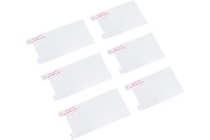 Cryfokt Game Console Top Screen Protector, Screen Protector of The Anti UV 9H Games of Hardness 3 Set for 3DS