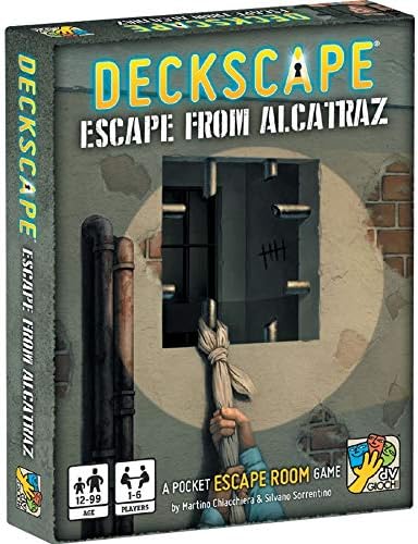 Deckscape: Escape from Alcatraz Card Game, Mixed Colours