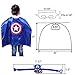 RioRand Cartoon Dress Up Costumes Double-sided capes 4pcs Capes 8 pcs Masks 6pcs Wristbands for Kids
