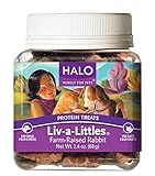 Halo Liv-a-Littles Farm-Raised Rabbit Treat, 2.4 oz