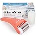 ESARORA Ice Roller, Ice Roller for Face & Eye, Puffiness, Migraine, Pain Relief and Minor Injury, Skin Care Products with 2 Roller (1 Plastic Roller & 1 Stainless Steel Roller)