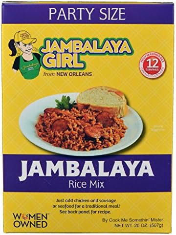 Jambalaya Girl Jambalaya Rice Mix, 20-ounce (Pack of 3)