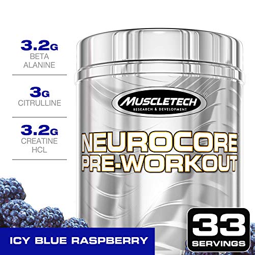 MuscleTech NeuroCore, Icy Blue Raspberry Explosive Pre Workout, 36 Servings in Pakistan