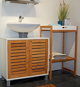Nordic Badezimmer Regal Korbregal osoltus I 4 Ablagekörbe ...