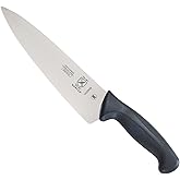 Mercer Culinary M22608 Millennia Black Handle, 8-Inch, Chef's Knife