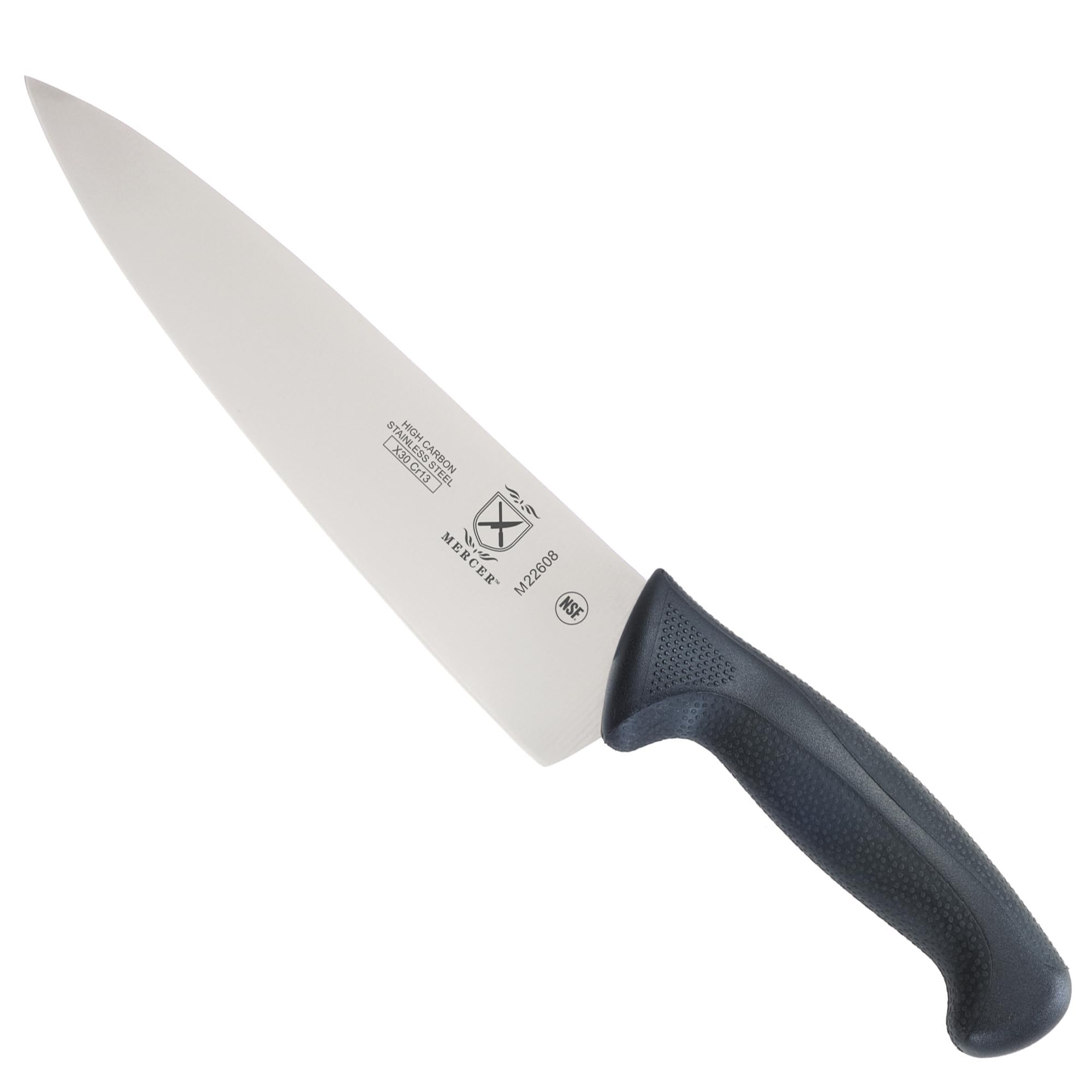 Mercer Culinary M22608 Millennia Chef's Knife, Stainless Steel, Black, 8-Inch — image 1