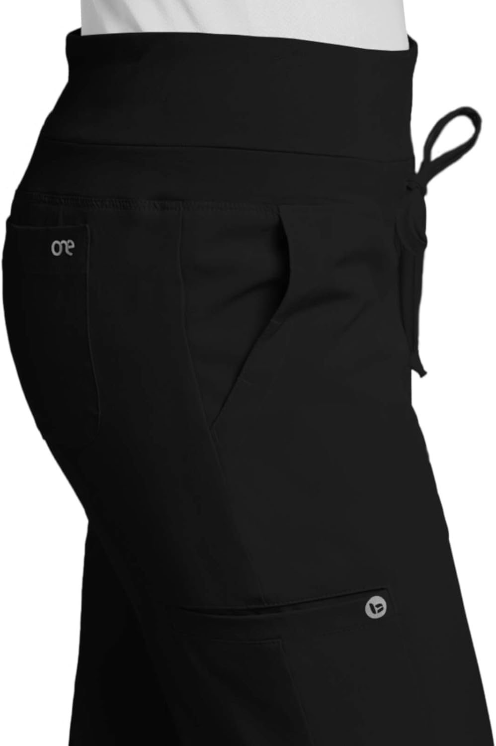 BARCO ONE 4-Pocket Cargo Track Pant for Women– Straight Leg Medical Scrub Pant: Clothing