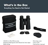 Celestron Outland X 10x50 Roof Prism Binoculars Black view 9