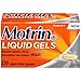 Motrin IB Liquid Gels with 200mg Ibuprofen per Caplet, Pain Reliever & Fever Reducer for Adults, Relief from Minor Arthritis Pain, Muscle Aches, Headache, Menstrual Cramps & Backache, 120 ct