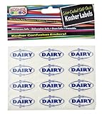 The Kosher Cook KCKH2001D Kosher Dairy Stickers, 1-Piece