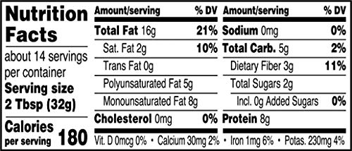 Crazy Richard's All Natural Crunchy Peanut Butter 16 oz Jar 100% Peanuts No added Sugar, Salt, or Palm Oil (Crunchy Peanut Butter, 12 jars) - Thumbnail 2