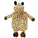 HomeTouch Hot Water Bottle Premium Hot Rubber Bag with Cute Soft Animal Cover (2 Liters - Giraffe)