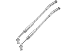 DUZFOREI 2Pcs 1201-DF Carbide Ice Scratchers, Replacement for Reverse and Non Reverse Gear Equipped Snowmobiles