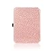 ACdream Nook GlowLight 3 Case, Folio Premium Leather Ereader Cover Case for Barnes & Noble Nook GlowLight 3 (2017 Release), (Rose Gold Star of Paris)