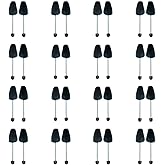 Ahberxig 16 Pairs Plastic Shoe Trees for Men (Black)