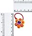 AVIRGO 17 pcs Colorful Soft Zipper Pull Charms for Jacket Backpack Bag Pendant Set # 211 -4