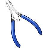 IGAN-330 Wire Flush Cutters, Electronic Model Sprue Wire Clippers, Ultra Sharp and Powerful CR-V Side Cutting nippers, Ideal 
