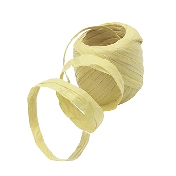 Amazon Com Baoblaze Raffia Paper Ribbon 21 Colors 20m Decorating