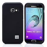 32nd Slim Armor Defender Case Cover for Samsung Galaxy A3 (2017) - Black