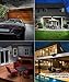 UMR 90 LED Solar Security Light - New 2018 Motion Sensor Outdoor Lighting w 5 LEDs Per Side, Dusk to Dawn Detector, Wireless Battery Power is Ultra-Bright for Exterior Outside Driveway Yard Patio Deck