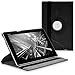 kwmobile Rotating Case Compatible with Sony Xperia Tablet Z - Case PU Leather Tablet Cover with Stand - Black