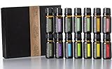 Aromatherapy Kit 100% Pure Therapeutic Grade Sampler Set Essential Oil Gift Set 10 Ml Bottles