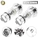 H6M LED Headlight Bulbs 6000K White for Yamaha YFZ450R Rhino 700 Raptor YFM660 TRX primary