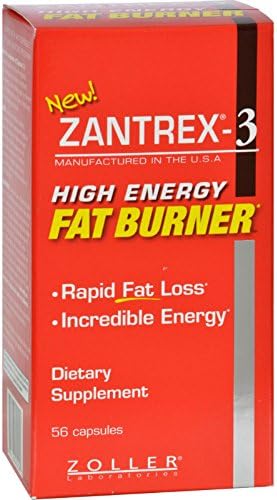 Zantrex - 3 Red - 56 Capsules - Fat Loss - Incredible Energy