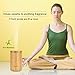 InnoGear Upgraded Real Bamboo Essential Oil Diffuser Ultrasonic Aroma Aromatherapy Diffusers Cool Mist Humidifier with Intermittent Continuous Mist 2 Working Modes Waterless Auto Off