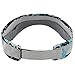 adidas Women's Adizero II Visor, Clear Onix/Energy Blue Oxidized Print, One Size