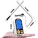 XIKEZAN Waterproof Dual Probe Meat Thermometer Instant Quick Read Kitchen Digital Electric Cooking Food Candy Thermometers for BBQ Oven Grilling Turkey Steak Baking Smoker Liquids Water Bread w/ Timer