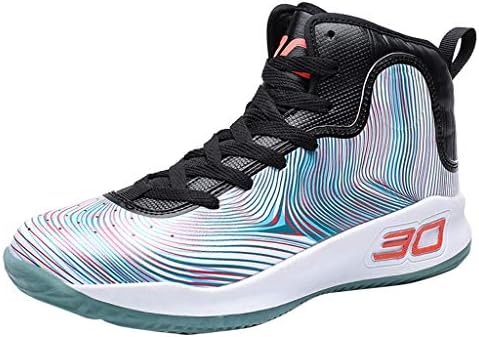 Moonuy Men's Shoes Basketball Shoes Fashion Breathable Sports Shoes Lightweight Sneakers Running Travel Shoes Casual Shoes Outdoor Running Shoes Woven Mesh Non-Slip Sneakers