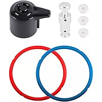 Parts Replacement for Instant Pot Duo 5, 6 Quart Qt Include Sealing Ring, Steam Release Valve and Float Valve Seal…