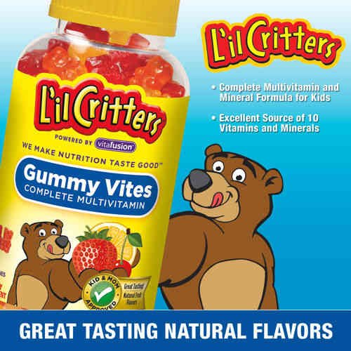 L'il Critters Gummy Vites Complete Children's Multivitamin, 275 Count (2 Pack) L'il Critters Gummy Vites Complete Children's Multivitamin, 275 Count (2 Pack)