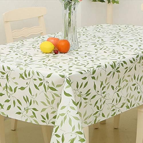 Green Leaves Tablecloth Check Camping Indoor Outdoor Table Cloth Dining